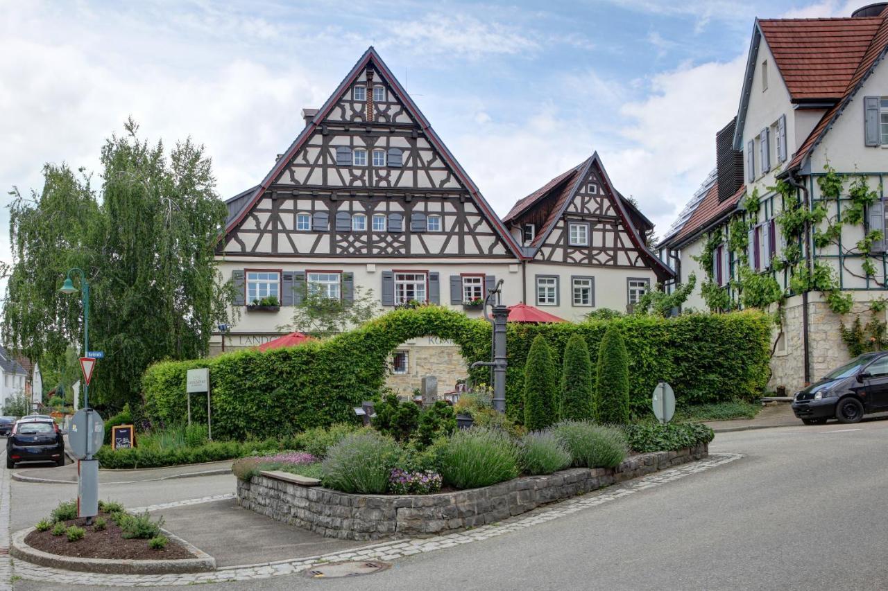Landgasthof Am Koenigsweg Ohmden المظهر الخارجي الصورة